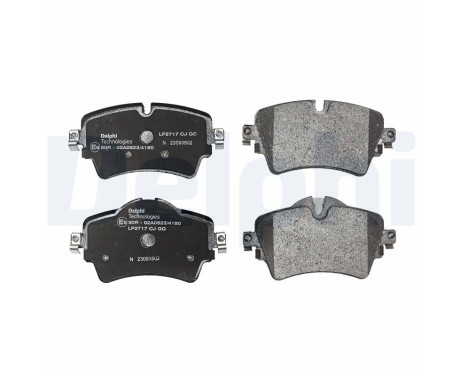 Brake Pad Set, disc brake LP2717 Delphi, Image 2
