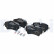 Brake Pad Set, disc brake LP2717 Delphi, Thumbnail 2