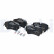 Brake Pad Set, disc brake LP2717 Delphi