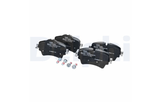 Brake Pad Set, disc brake LP2717 Delphi