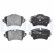 Brake Pad Set, disc brake LP2717 Delphi, Thumbnail 2