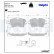 Brake Pad Set, disc brake LP2717 Delphi, Thumbnail 3
