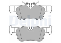 Brake Pad Set, disc brake LP2719 Delphi