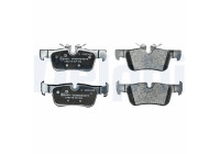 Brake Pad Set, disc brake LP2719 Delphi