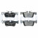Brake Pad Set, disc brake LP2719 Delphi