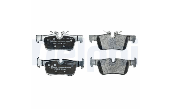 Brake Pad Set, disc brake LP2719 Delphi