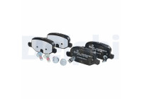 Brake Pad Set, disc brake LP2761 Delphi