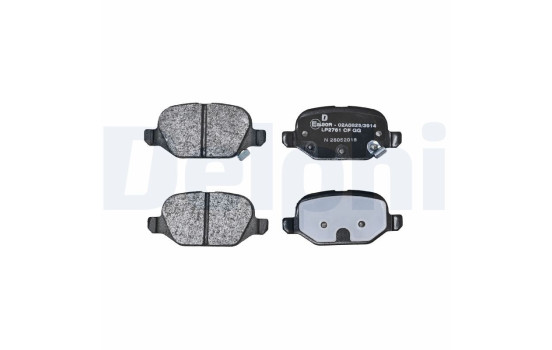 Brake Pad Set, disc brake LP2761 Delphi, Image 2