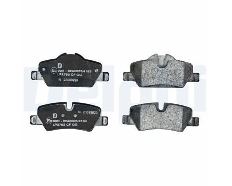 Brake Pad Set, disc brake LP2762 Delphi, Image 2