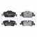 Brake Pad Set, disc brake LP2762 Delphi, Thumbnail 2