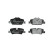 Brake Pad Set, disc brake LP2762 Delphi