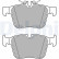 Brake Pad Set, disc brake LP2763 Delphi