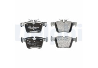 Brake Pad Set, disc brake LP2763 Delphi