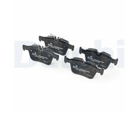 Brake Pad Set, disc brake LP2763 Delphi, Image 3