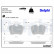 Brake Pad Set, disc brake LP2763 Delphi, Thumbnail 3