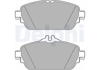 Brake Pad Set, disc brake LP2764 Delphi