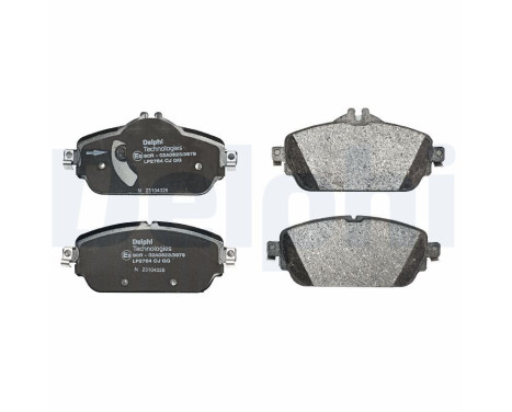 Brake Pad Set, disc brake LP2764 Delphi, Image 2