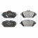 Brake Pad Set, disc brake LP2764 Delphi, Thumbnail 2