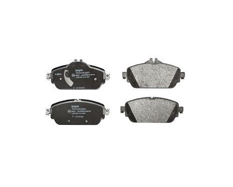 Brake Pad Set, disc brake LP2764 Delphi