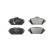Brake Pad Set, disc brake LP2764 Delphi