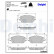Brake Pad Set, disc brake LP2764 Delphi, Thumbnail 3