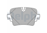 Brake Pad Set, disc brake LP2768 Delphi
