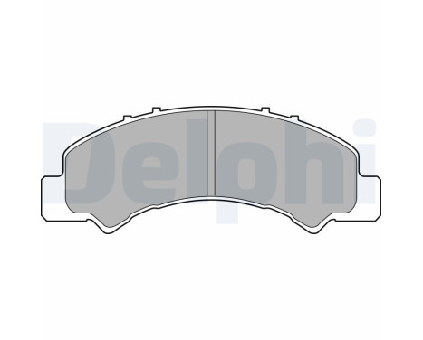 Brake Pad Set, disc brake LP2770 Delphi