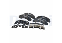 Brake Pad Set, disc brake LP2770 Delphi