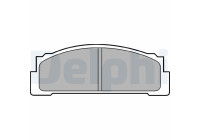 Brake Pad Set, disc brake LP30 Delphi