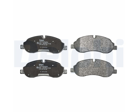 Brake Pad Set, disc brake LP3136 Delphi