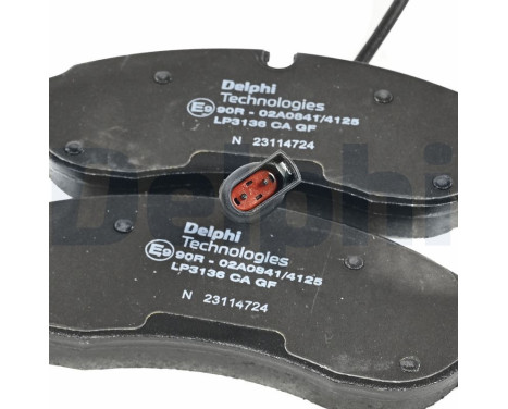 Brake Pad Set, disc brake LP3136 Delphi, Image 3