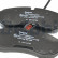 Brake Pad Set, disc brake LP3136 Delphi, Thumbnail 3