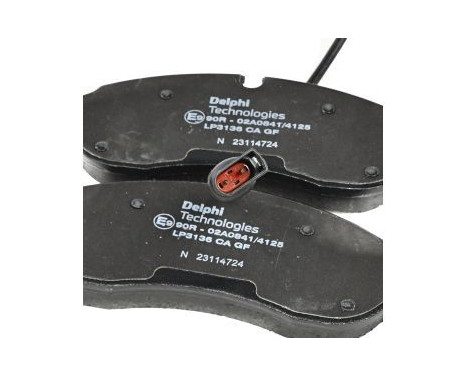 Brake Pad Set, disc brake LP3136 Delphi, Image 3