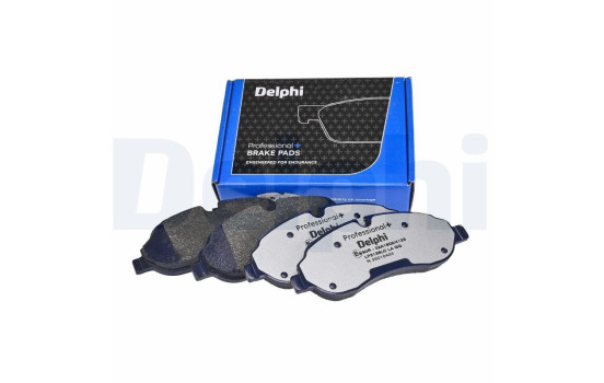 Brake pad set, disc brake LP3136LC Delphi