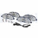Brake pad set, disc brake LP3136LC Delphi, Thumbnail 2