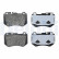 Brake pad set, disc brake LP3137 Delphi, Thumbnail 3