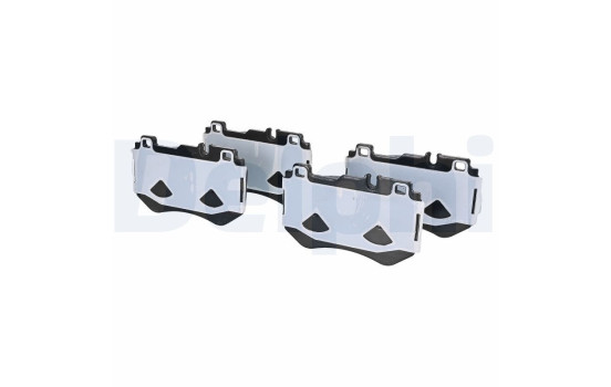 Brake pad set, disc brake LP3137 Delphi