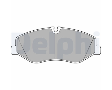 Brake Pad Set, disc brake LP3138 Delphi