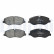 Brake Pad Set, disc brake LP3138 Delphi, Thumbnail 3