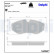 Brake Pad Set, disc brake LP3138 Delphi, Thumbnail 3