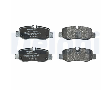 Brake Pad Set, disc brake LP3139 Delphi, Image 2