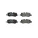 Brake Pad Set, disc brake LP3139 Delphi