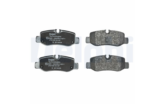 Brake Pad Set, disc brake LP3139 Delphi