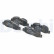 Brake Pad Set, disc brake LP3139 Delphi, Thumbnail 2