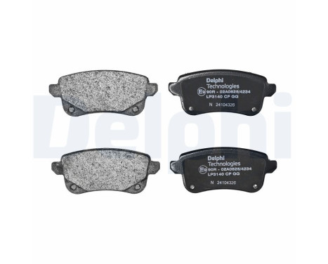 Brake Pad Set, disc brake LP3140 Delphi, Image 3
