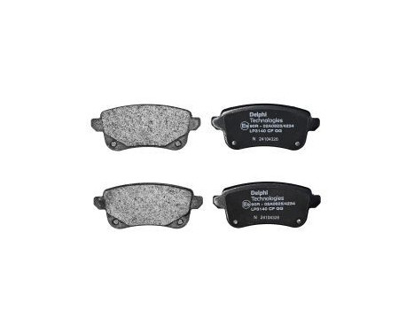 Brake Pad Set, disc brake LP3140 Delphi, Image 2