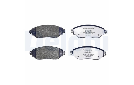 Brake pad set, disc brake LP3143LC Delphi, Image 4