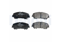 Brake Pad Set, disc brake LP3144 Delphi