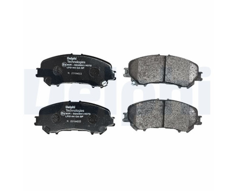 Brake Pad Set, disc brake LP3144 Delphi