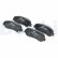 Brake Pad Set, disc brake LP3144 Delphi, Thumbnail 2